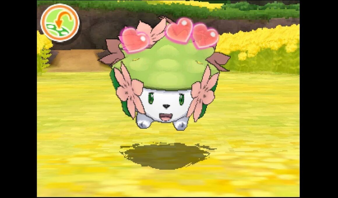 ポケリフレ　シェイミと戯れるだけの動画
