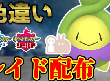 【スボスボ】最大色違いスボミーレイド配布【ポケモン剣盾】#ポケモンソードシールド