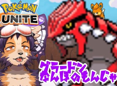 【#ポケモンユナイト 】グラララララ！バカな野良を、それでも愛そう…【舞パピとうや/ケモ化インキュバスVtuber 】