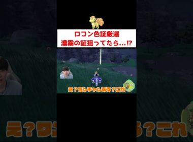 ロコン色証厳選 #ゲーム実況 #shorts #ポケモン #ポケモンSV #ロコン #色違い #厳選