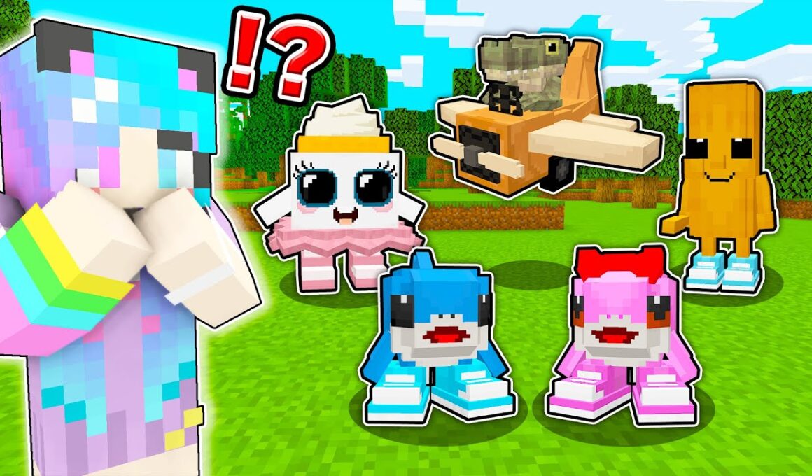 赤ちゃんブレインロットをすべて盗もうとした結果！？【まいくら・マインクラフト・トゥントゥントゥンサフール/トララレロ トラララ/ITALIAN BRAIN ROT】