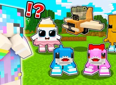 赤ちゃんブレインロットをすべて盗もうとした結果！？【まいくら・マインクラフト・トゥントゥントゥンサフール/トララレロ トラララ/ITALIAN BRAIN ROT】