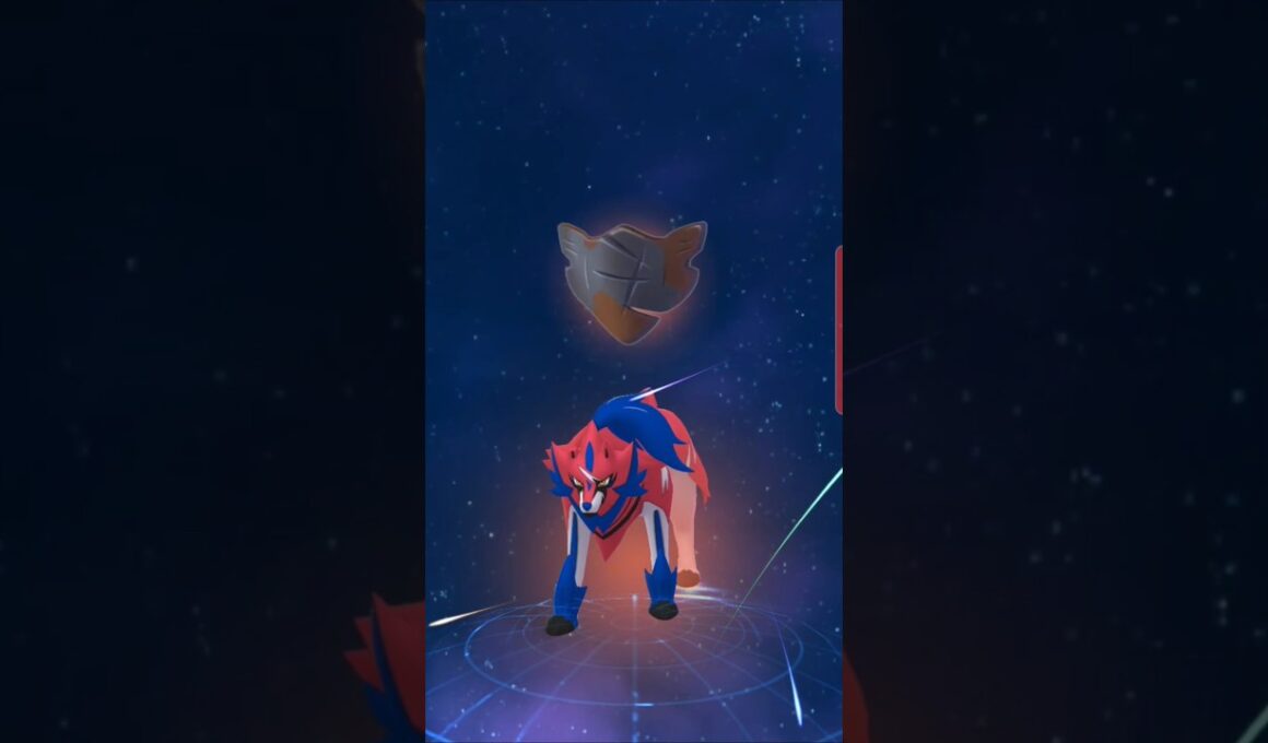 100% IV Zamazenta TRANSFORMATION!?! 🤯 | Pokémon GO #shorts