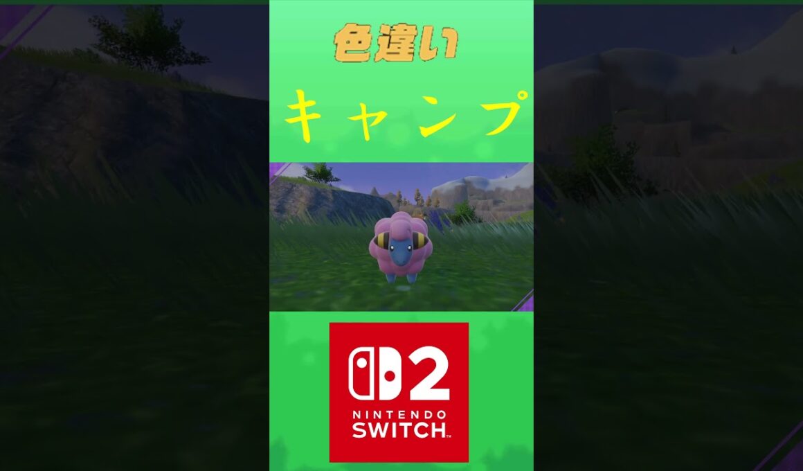 メリープ　色違い ポケリフレ ポケパルレ #ポケモン #Pokemon #nintendoswitch2 #ポケモンsv　 #3DS #ポケモン #キャンプ #ポケモンza #ピクニック