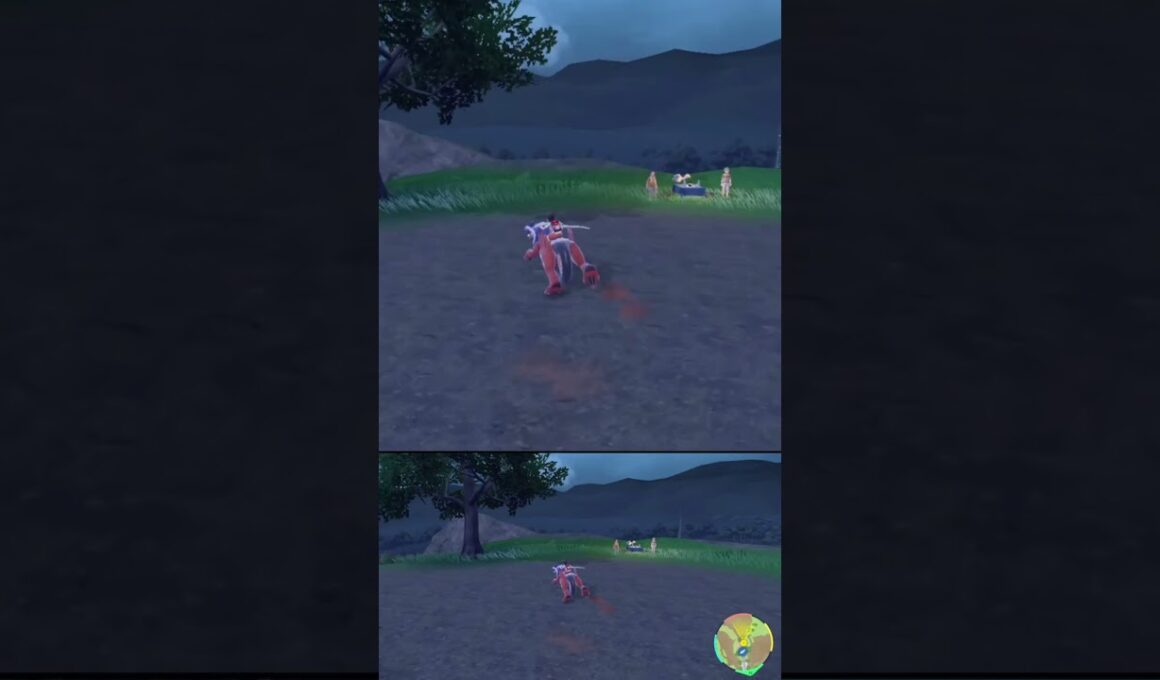 素材集め の邪魔をしないでくれよ 色違い ホーホー #shorts #ポケモンsv #碧の仮面 #碧の円盤