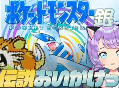 【ポケットモンスター 銀】準伝追っかけPart2😇探せスイクン！掴めライコウ！金コイキングは幻か...【#新人VTuber / #ルリホア】