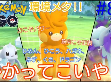 【スーパーリーグ】筋肉アイドル、パーモットで環境をぶち壊せ‼︎パーモット、ジュゴン、シャドウアローラキュウコン