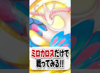 【検証】ミロカロスとヒンバスだけで戦ってみたら奇跡的にめちゃくちゃ回復できたw【ポケポケ】