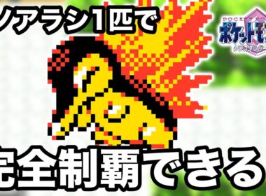 #1【ポケモン】ヒノアラシ1匹でジョウト地方を制覇できるのか？【クリスタルVer】