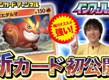 【初公開】炎タイプの大ダメージアタッカー登場！「ヒヒダルマ」解説【インフェルノX/ポケカ/ポケモンカード】