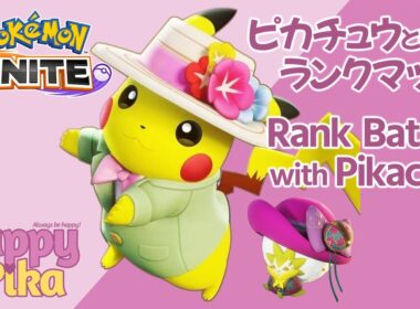 【LIVE】[En/Jp] Unite Rank with @MisticLeaf／ピカチュウと行くポケモンユナイトランク！