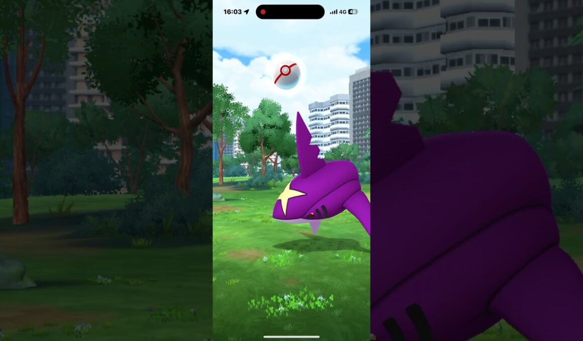 色違いサメハダーが２戦目でキターーーッ！ #ポケモンgo #pokemongo #ポケモン