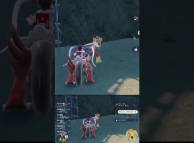 素材集め の邪魔をしないでくれよ 色違い ゾウドウ #shorts #ポケモンsv #碧の仮面 #碧の円盤