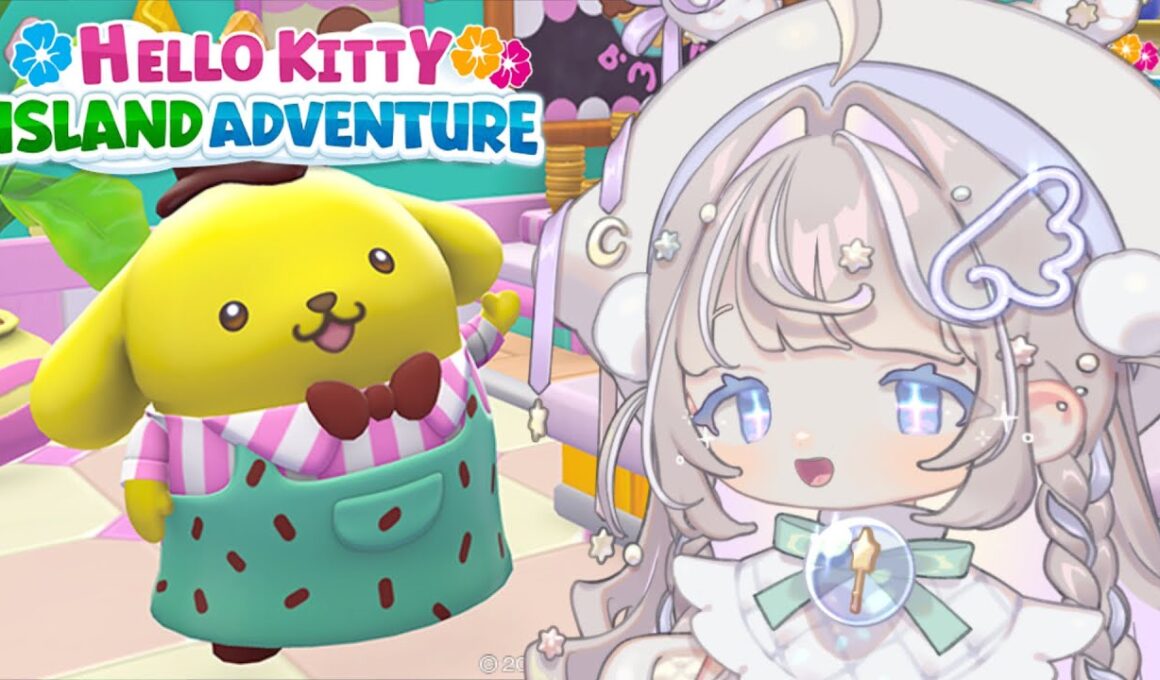 ꒰ Hello Kitty Island Adventure ꒱ポムポムプリンくんっておいしそうですよね.ᐟ‪‪‬.ᐟ ⌇ 憂月こはね‪‪‬