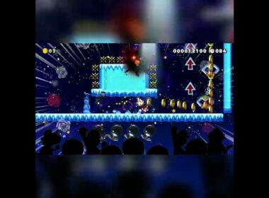 スピードラン100秒クリア [Speedrun 100s Clear] by キャタピー&スピアー [Kyatapi&Supia] #shorts 🍄Super Mario Maker 2 #dmt