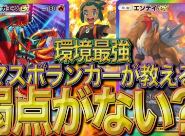 【弱点最小デッキ】エンテイテイの安定最強構築が発見された？！