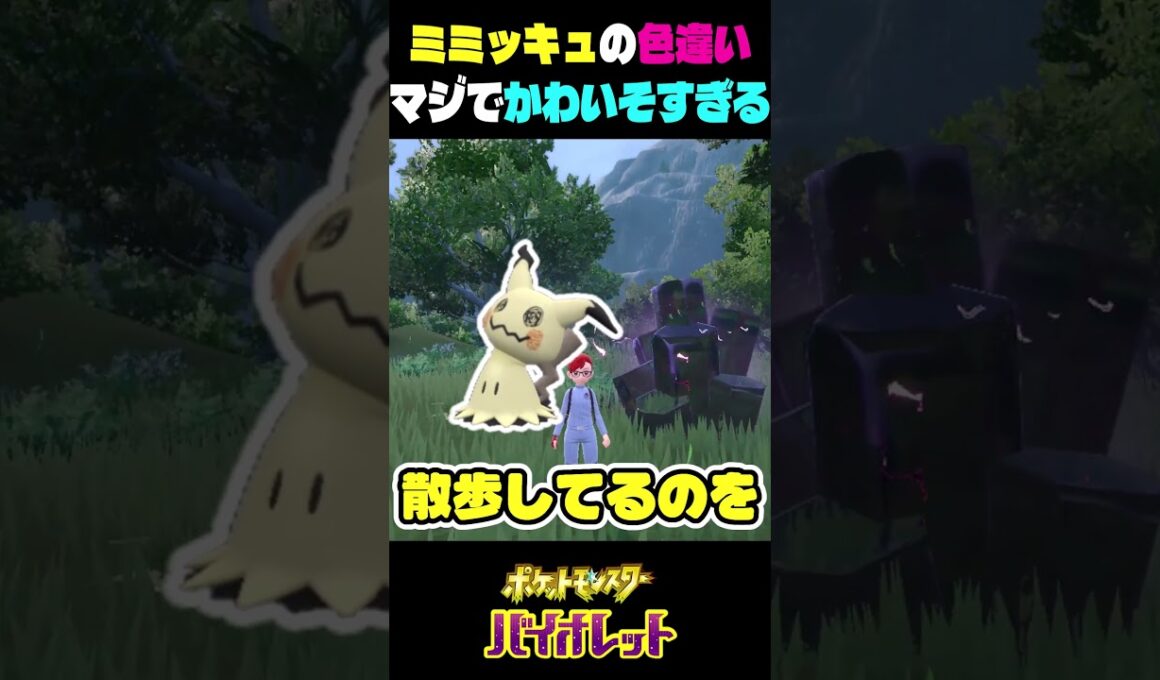 色違いのミミッキュがかわいそすぎる