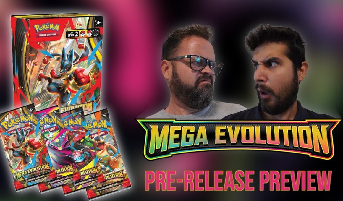 Pokemon Mega Evolution Prerelease Preview | Promo Cards and Mega ex Chases