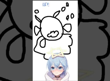 流行ってる「ポッチャマの絵描き歌やってみた」を初見でやってみた！You Did It！ #vtuber  #shorts #ポッチャマ