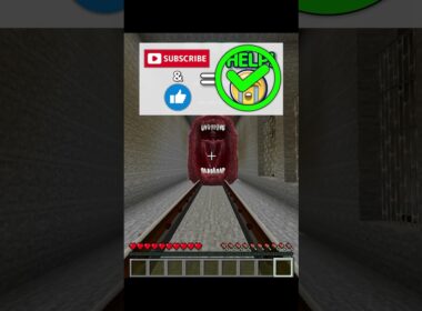 人喰い電車から助けて！！ #shorts #minecraft