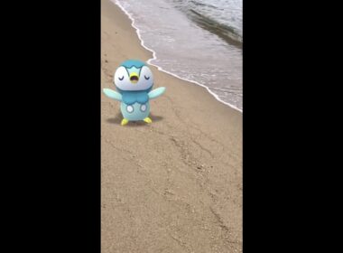 ポッチャマ｜Piplup｜ポッタイシ｜Prinplup｜エンペルト｜Empoleon【ポケモンGO】｜AR動画｜PoKeMoN GO AR｜#Shorts