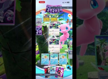 ギャラドスさん舞台が整いました。お願いします🤲🏻お互いペラップ打ち合いは流石に笑 #ポケモン #ポケモンカード25周年 #3パックチャレンジ#1日1パック開封 #ポケポケ #ポケポケ開封チャレンジ