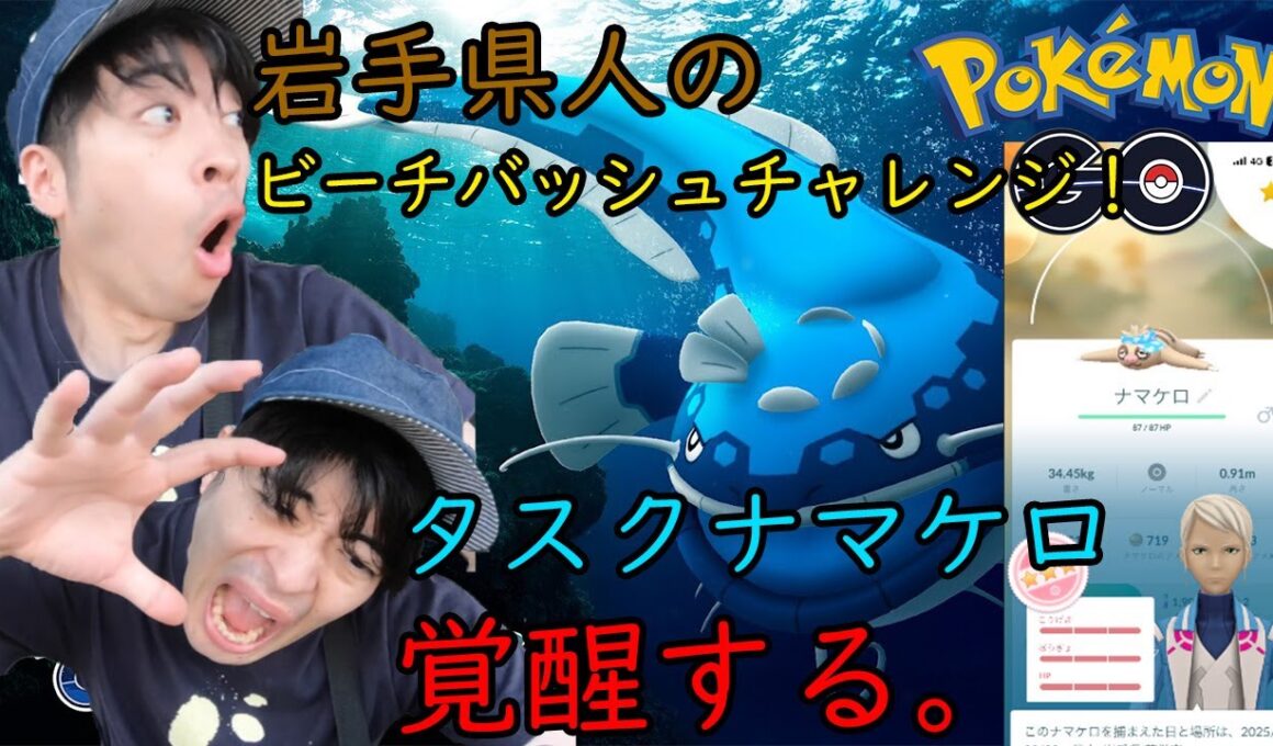 【ポケモンGO】ナマケロのタスクやるだけのつもりがとんでもないことになりました。