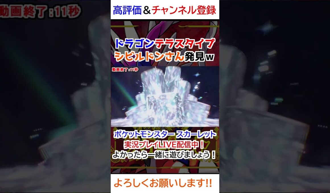 ドラゴンテラスタイプシビルドンさん発見ｗｗ【ポケモンSV 】