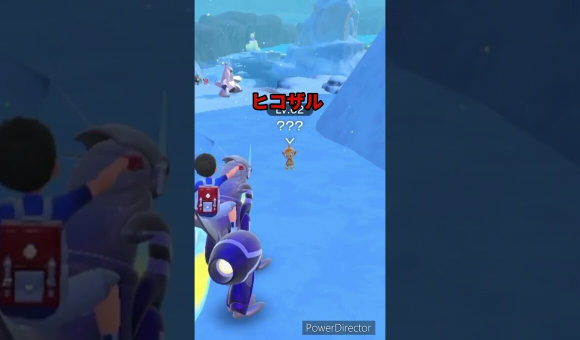 【ポケモンバイオレット】ヒコザル発見！　#ポケモンバイオレット #ゲームリハビリ #切り抜き #shorts