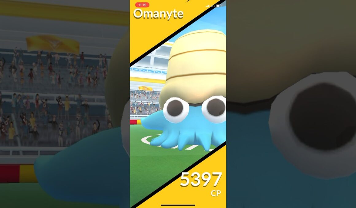 Pokémon GO - Omanyte Raid