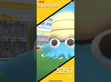 Pokémon GO - Omanyte Raid