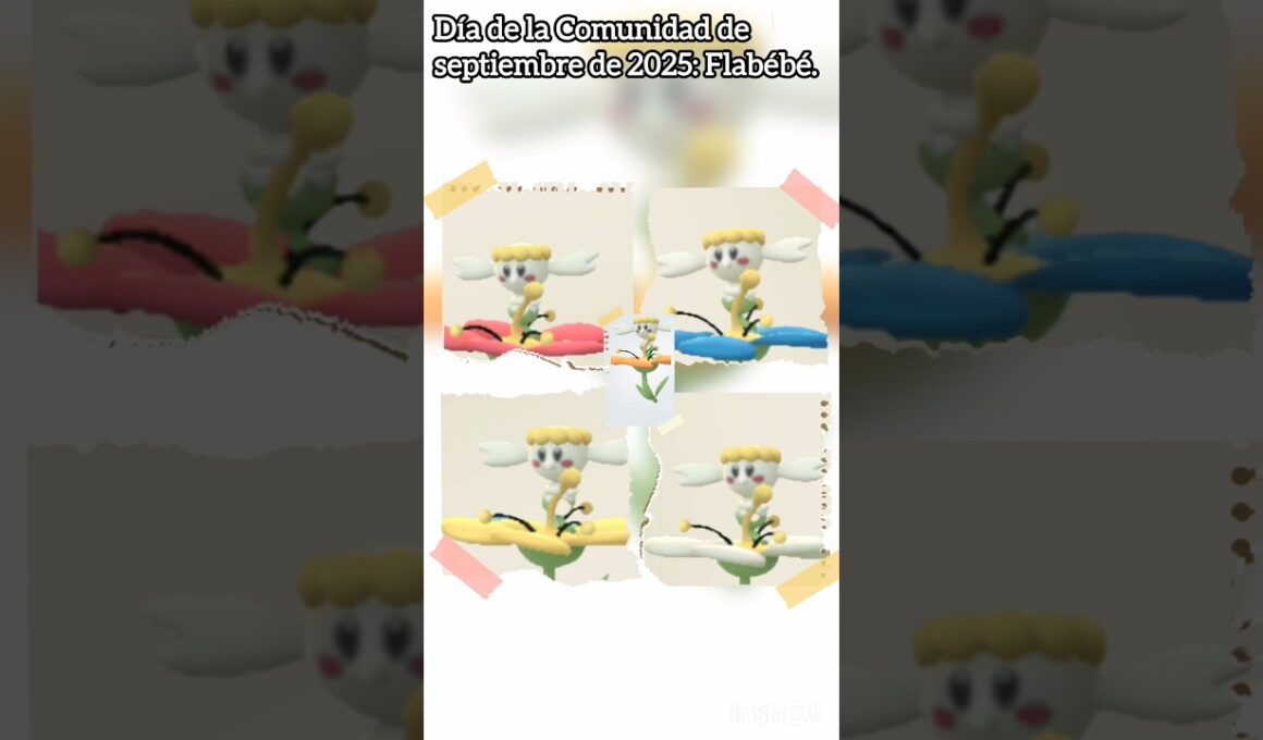 ¡No te  pierdas el Día de la Comunidad de Flabébé Ataque Agua Helada y Bonificaciones!. 🌸🌺🌷🌼
