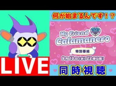 カラマネロのために公式でなんか放送されるみたいです。（同時視聴）終わったらポケモンコロシアム