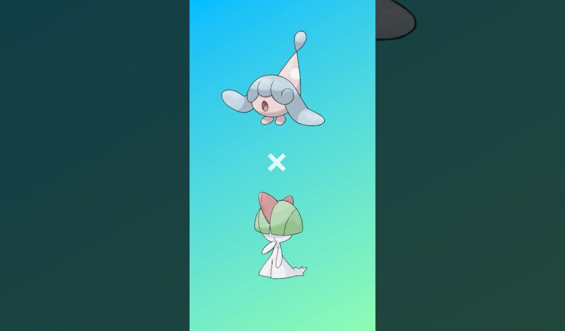 【ポケフュージョン】ラルトス×ミブリムがキョダイメガマックスするまで！！おまけ付き　　#ポケモン #ジムリーダーくま #pokemon