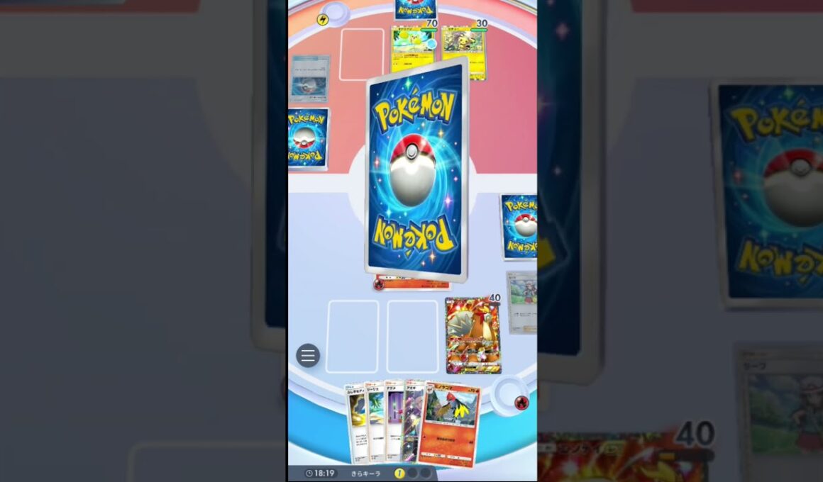 【ポケポケ】1エネでオドリドリワンパン！新ファイアローが強すぎる！？【未知なる水域】#ポケポケ  #ポケモン  #ポケカ #ポケカガチャ#新パック