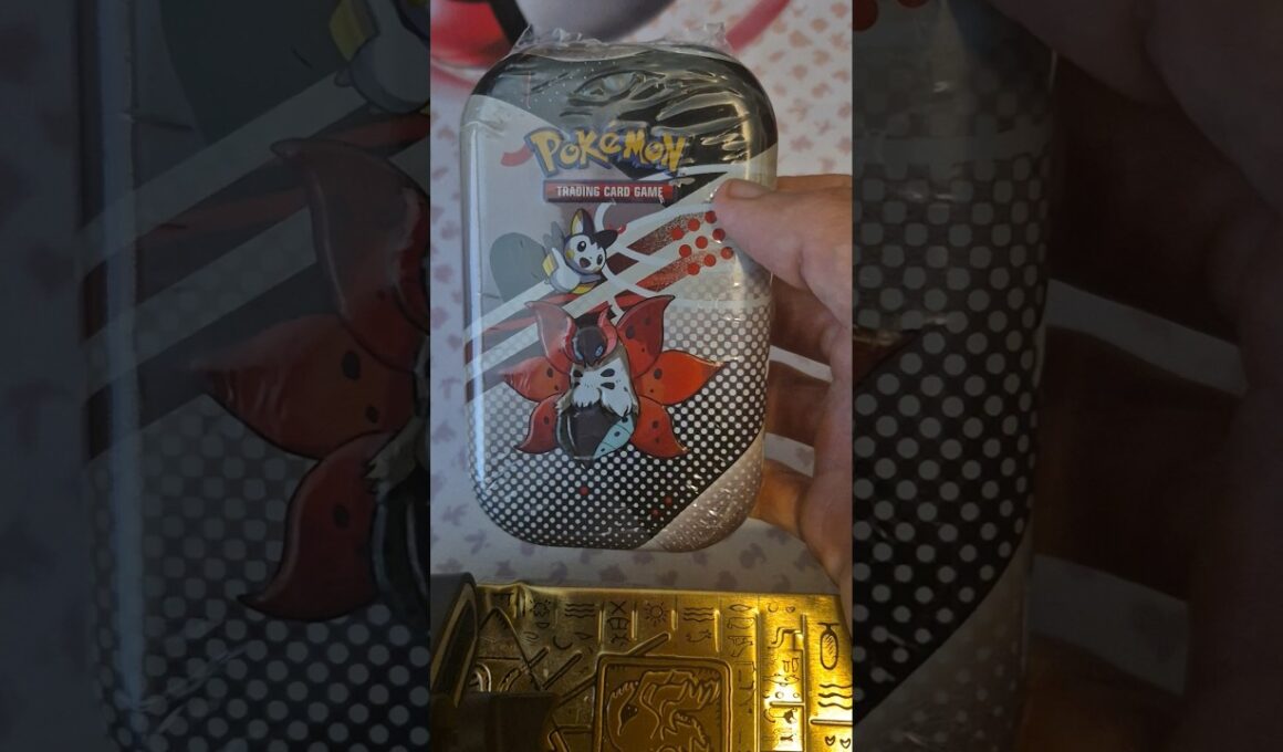 One Pack Magic?! Pokemon Black and White mini tin!