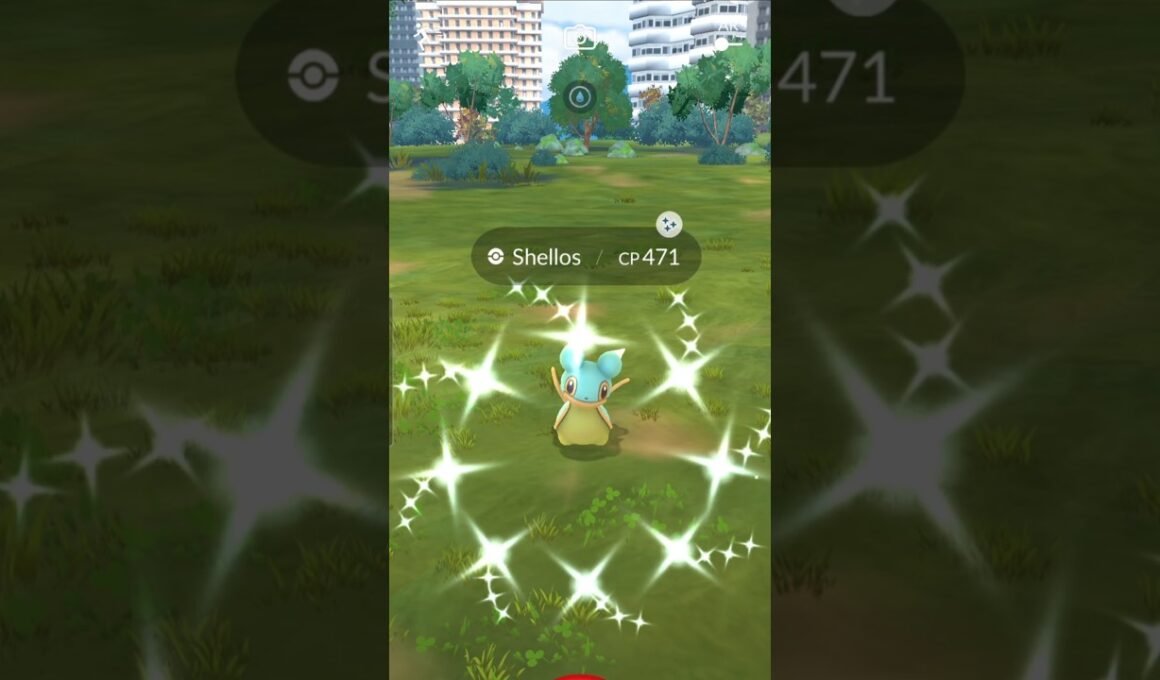 Shellos Shiny 422 Pokémon go