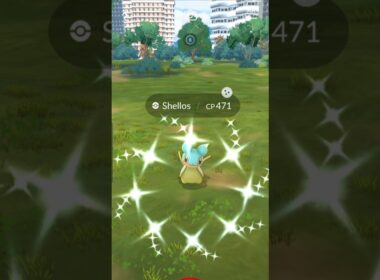 Shellos Shiny 422 Pokémon go