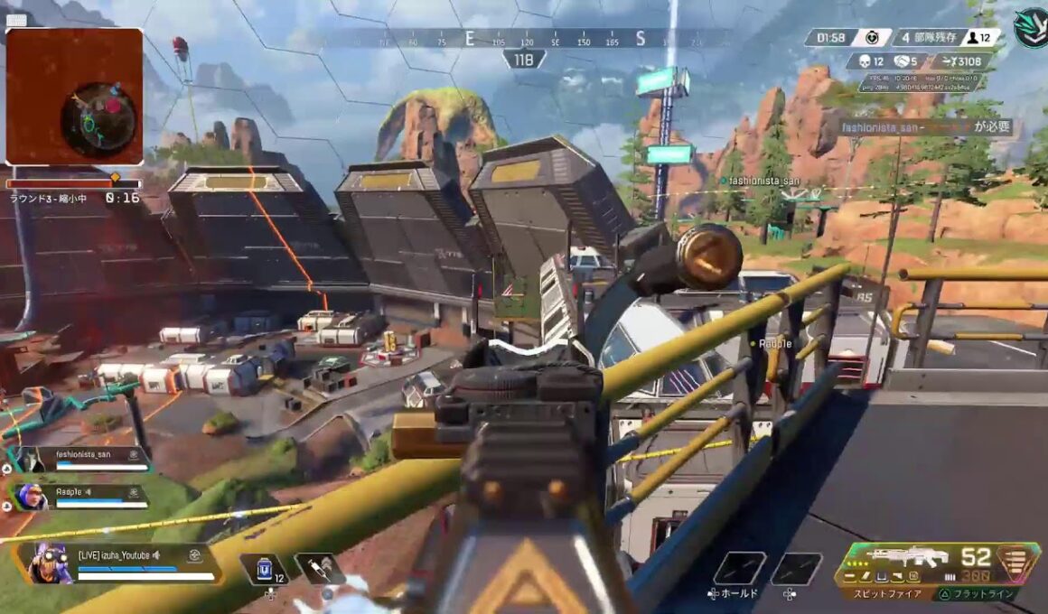 [apex]朝活！オクタンのキル数ふやす！！　＃apex