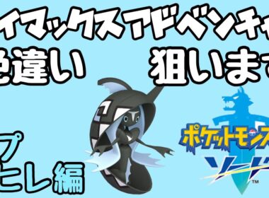 【ポケモン剣盾】色違いコンプまで残り2体！ダイマックスアドベンチャーでカプ・レヒレの色違いを狙います。1【ダイアド】