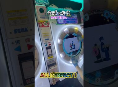 命ばっかり理論値！乱打のリズムは少し怖かった#shorts #maimai #maimaiでらっくす #命ばっかり #ぬゆり #音ゲー