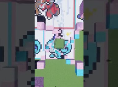 あなたの推しポケモンを作ります！メッソン（色違い）（作成希望はコメント欄へ）#minecraft #ポケモン #Shorts