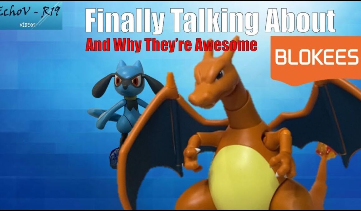 Finally Talking About Blokees | Blokees Pokémon Riolu and Charizard Review