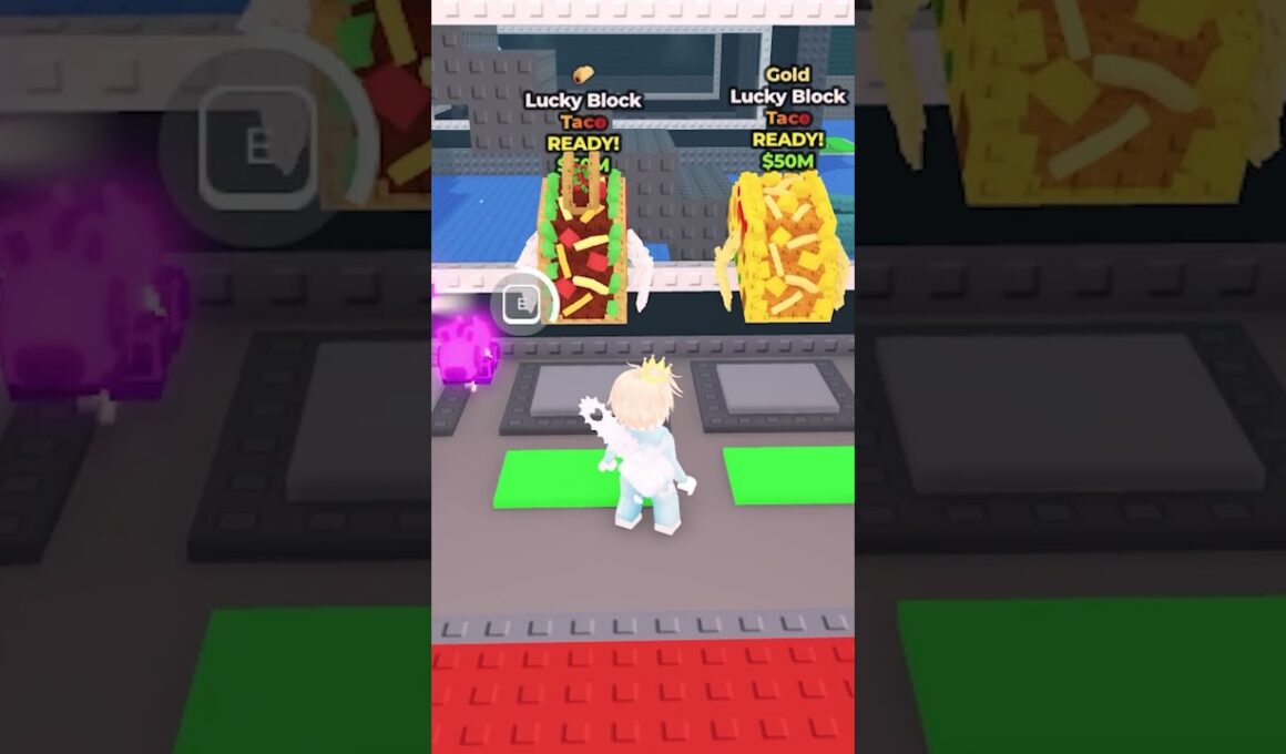 タコスラッキーブロック10連で秘密ブレインロットが！？ #ブレインロットを盗む #ROBLOX #ロブロックス