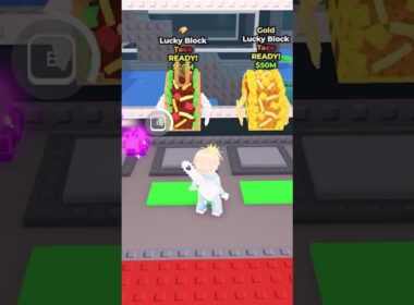 タコスラッキーブロック10連で秘密ブレインロットが！？ #ブレインロットを盗む #ROBLOX #ロブロックス