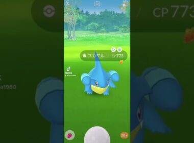 【ポケモンGO】フカマル色違いGET!! 【TikTok】 #shorts