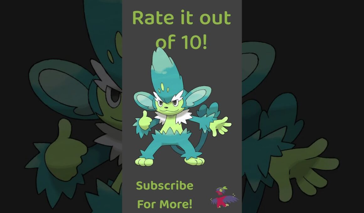 Simisage Shiny Reimagining! #pokemon #shiny #pokemonscarletviolet #shinypokemon