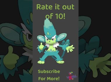 Simisage Shiny Reimagining! #pokemon #shiny #pokemonscarletviolet #shinypokemon