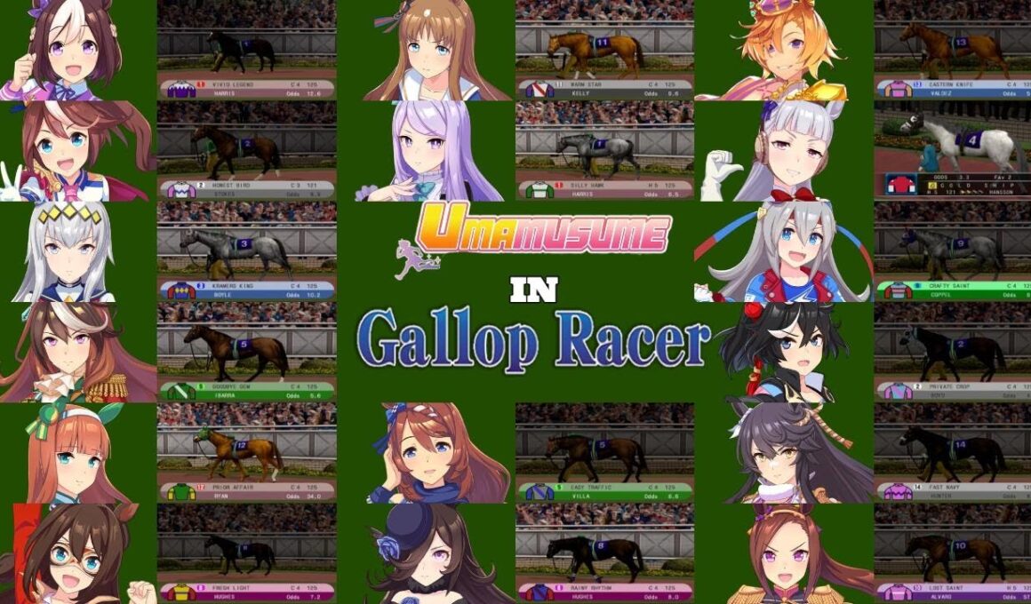 EVERY UMA MUSUME IN GALLOP RACER (+ Champion Jockey Special) (ウマ娘 プリティーダービー X ギャロップレーサー)