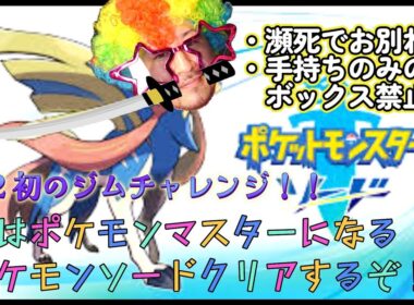 ＃2　今更ながらポケモンソードやっていく！！初のジムチャレンジ　＃ポケモン　#モンスター　＃ソード　＃実況　＃まったり　＃コメントOK　＃チャンピオン　＃リザードン　＃サルノリ